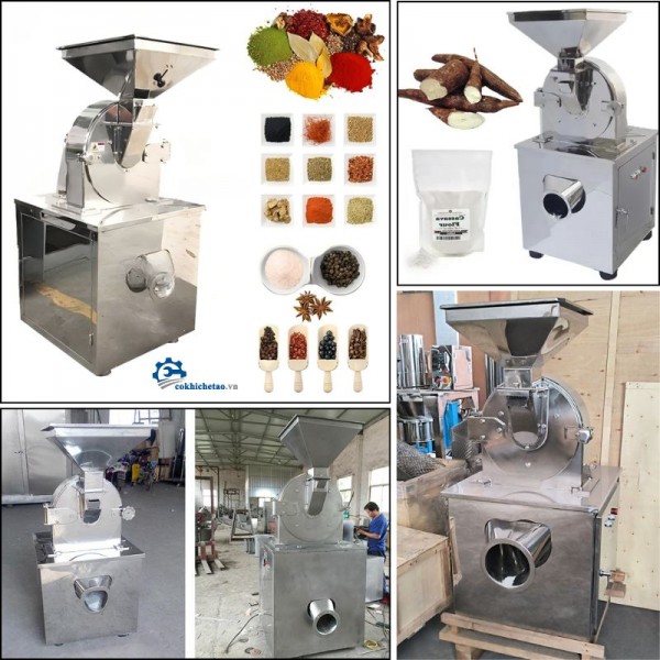 Máy nghiền bột khô, máy nghiền bột siêu mịn, giá máy nghiền bột